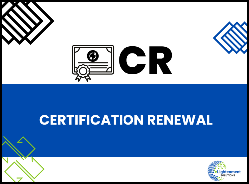 Certification Renewal